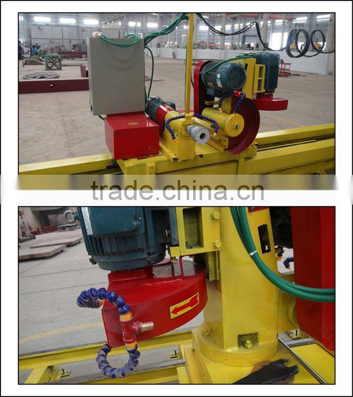 Horizontal column cutting & grinding machine