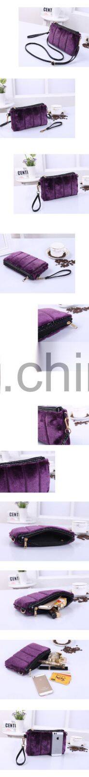 Imitation rabbit fur lady handbags small women casual cony bags handbag cheap designer handbags