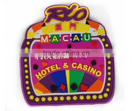 Wholesale customized design soft PVC pin silicone pin badge for souvenir