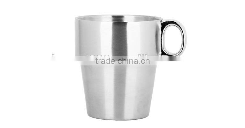 stainless steel travel mug/ 7pcs tea cup drinking water coffee mug set