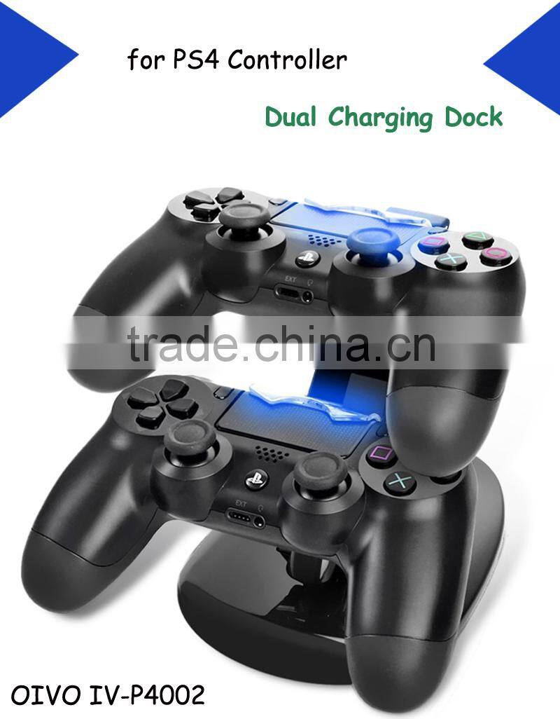 Wholesale Dual charger dock station stand for ps4 playstation game controller