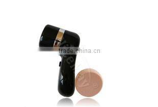 high quality mini electric vibrating cosmetic powder puff with handle
