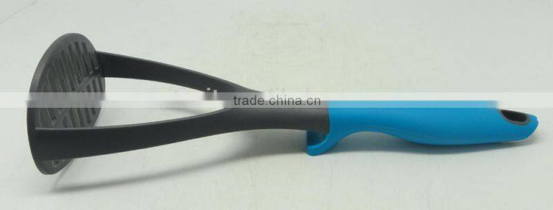 COLORFUL HANDLE NYLON 7PCS KITCHEN TOOL SET WITH STAND