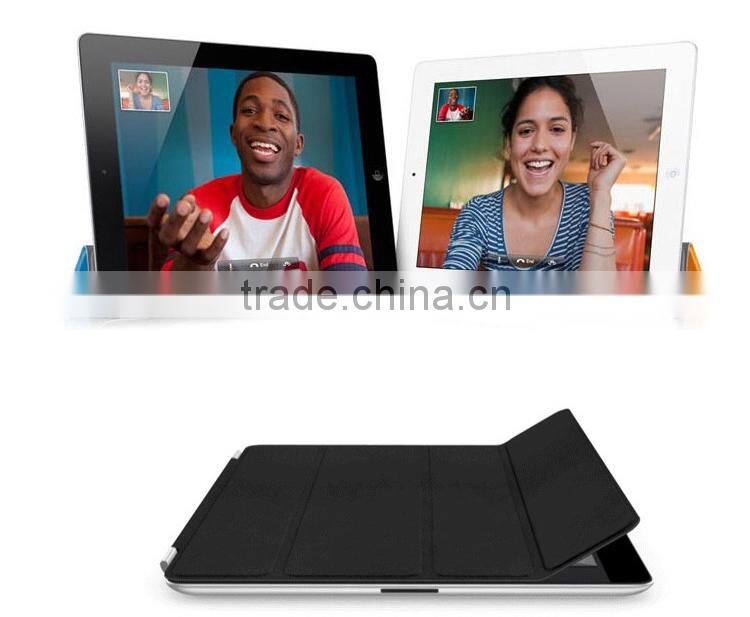 new product Smart cover For iPad 6 leather Stand case