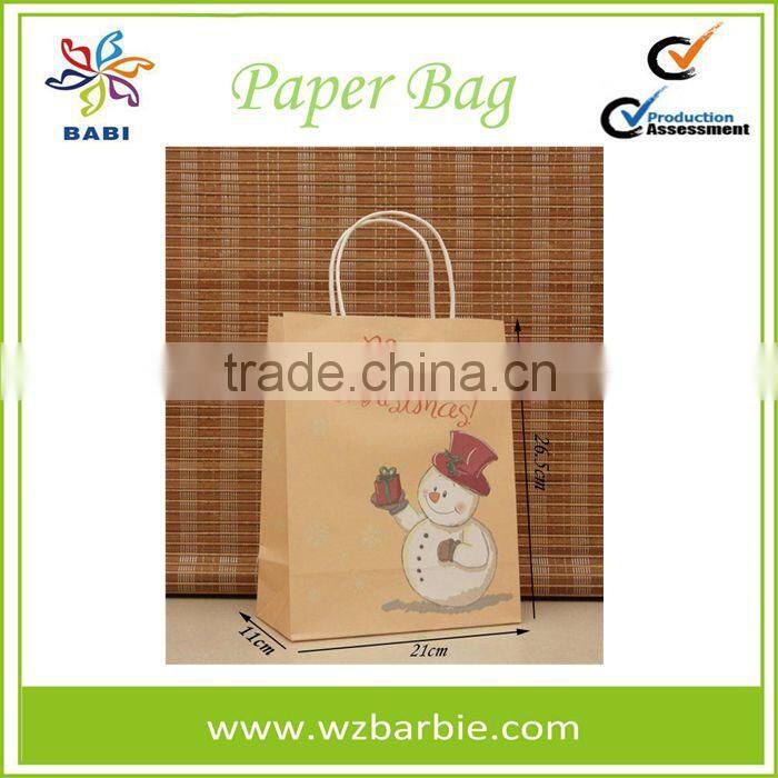 Promotion High Quality Shopping Paper Bag For Christmas