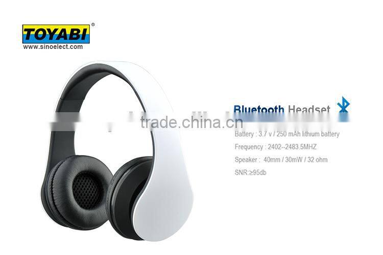 Stereo bluetooth headphone headset earphone wireless for Mobile phone Headphone