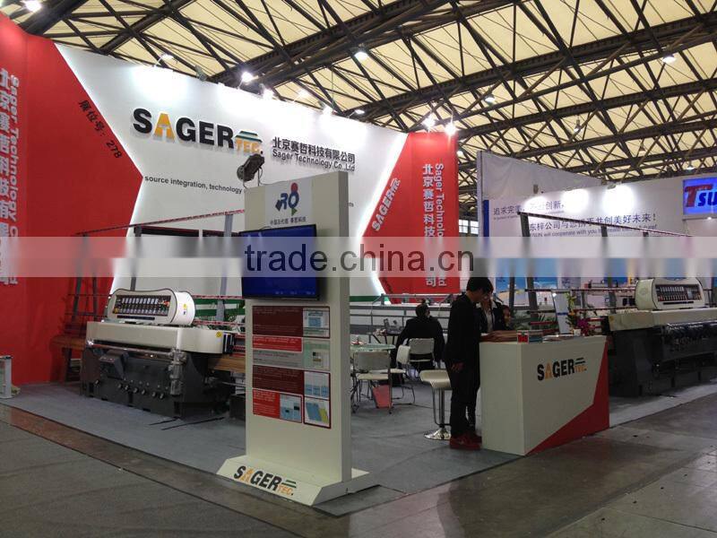 glass beveling machine/glass straight line beveling machine/glass bevel grinding machine