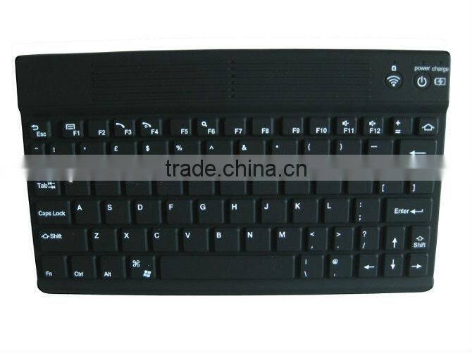 Hot sale!Case with silicone bluetooth3.0 keyboard For Samsung Galaxy tab 7" P1000