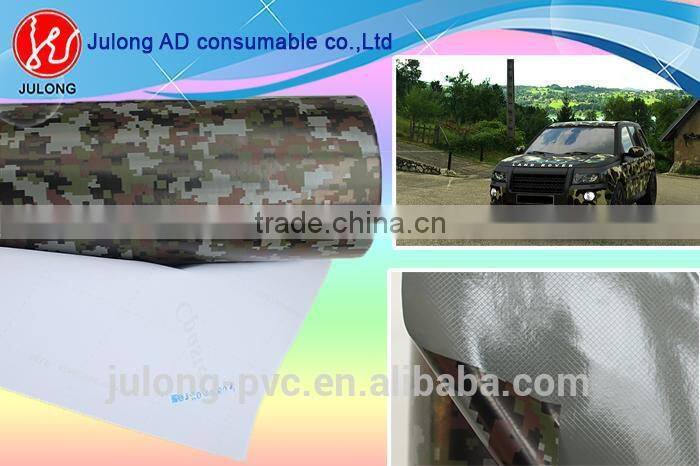 Best selling Bubble Free Film Vinyl Car Camouflage For Ornament 1.52x30M best quality
