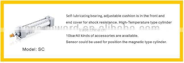 Stainless steel Pneumatic Air Cylinder, MI series