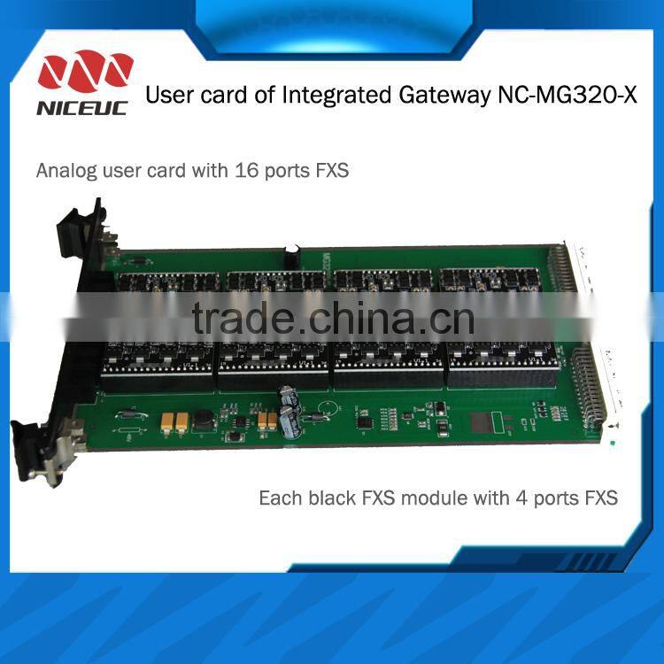 NICEUC integrated access gateway , MG320-X tetra gateway