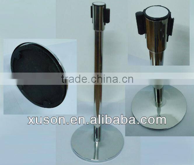 stainless steel retractable belt barrier
