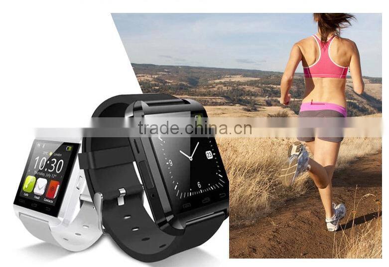 Hot selling touch screen smart watch phone U8 android smart watch factory with good quality