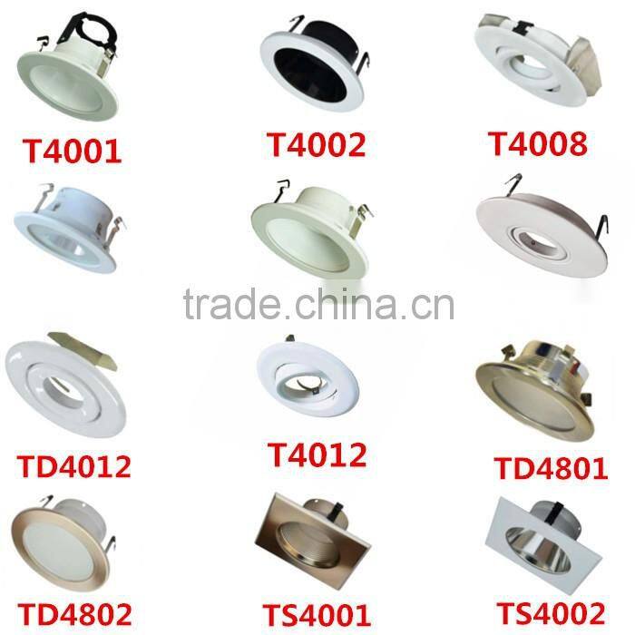 Non ic gu10 socket galvanized material pot light with energy star