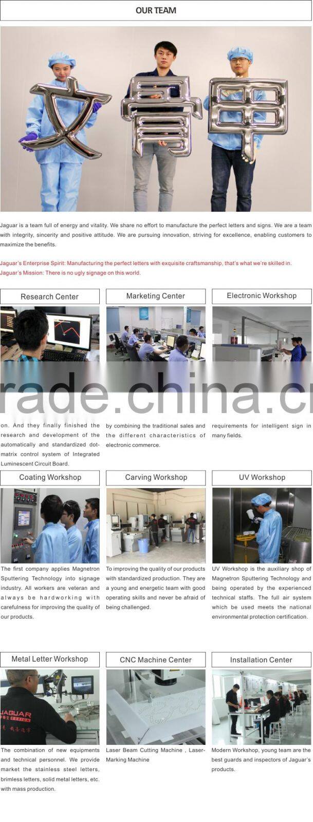 led acrylic exit sign top quality acrylic led lighting letter