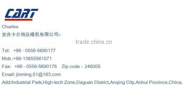 160KW/220HP China supplier energy saving screw compressor stationary compressor