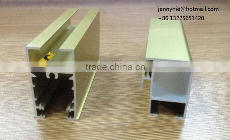 Gold anodizing aluminum profile
