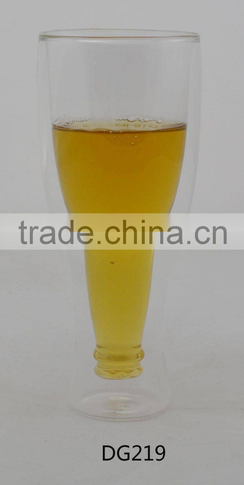 100ml double wall glass cup,double wall glass tea cup