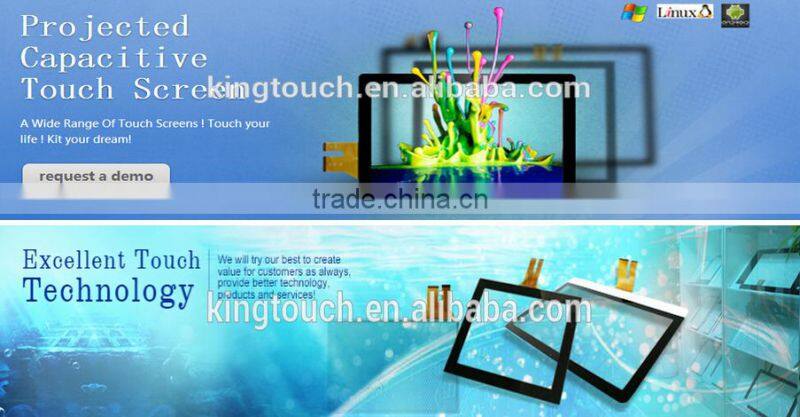 Flexible Glass/Glass 10.1" 12.1" 13.3" 15" 15.6" 17" 18.5" 19" 19.5" 21.5" 22" 23" Inch Projected Capacitive Touch Screen Panel