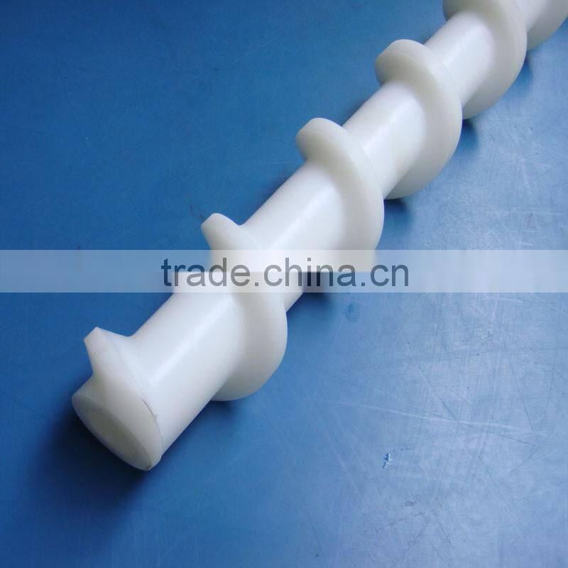 hot sale engineering plastic custom cnc machining plastic delrin transmission screw