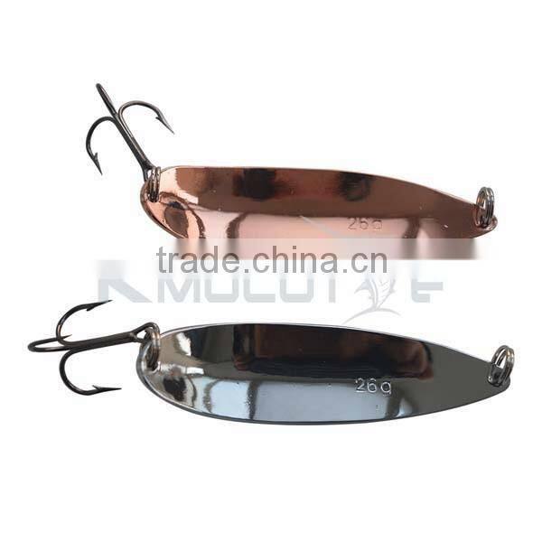 Kmucutie bass fishing lures 26g metal spoon bait