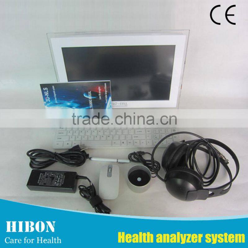 Intelligent Portable Touch Screen Health Analyzer Hi-Tech New 3D Nls Body Composition Analyzer