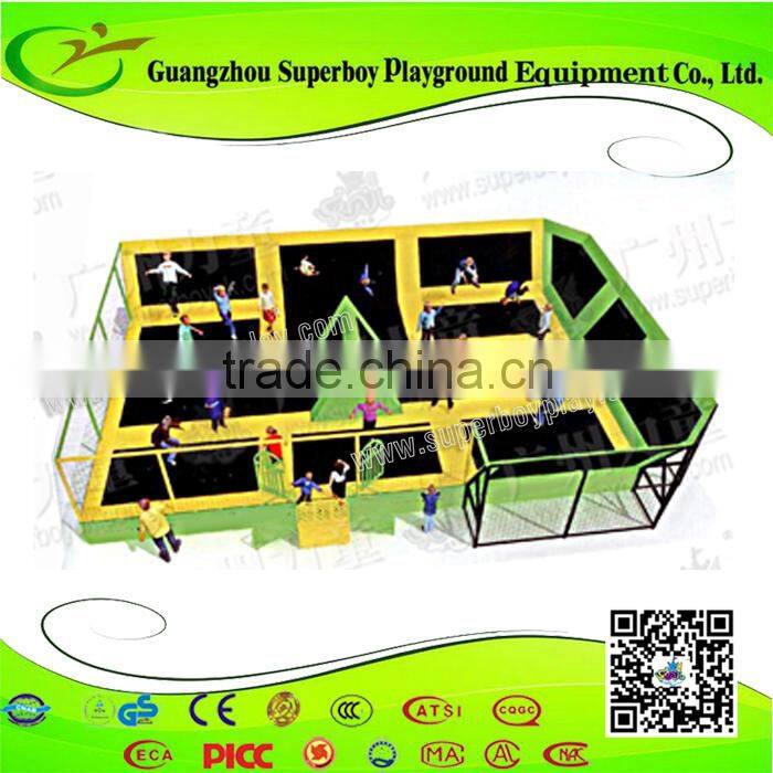 China kids indoor trampoline bed trampoline fabric wholesale Trampoline Park
