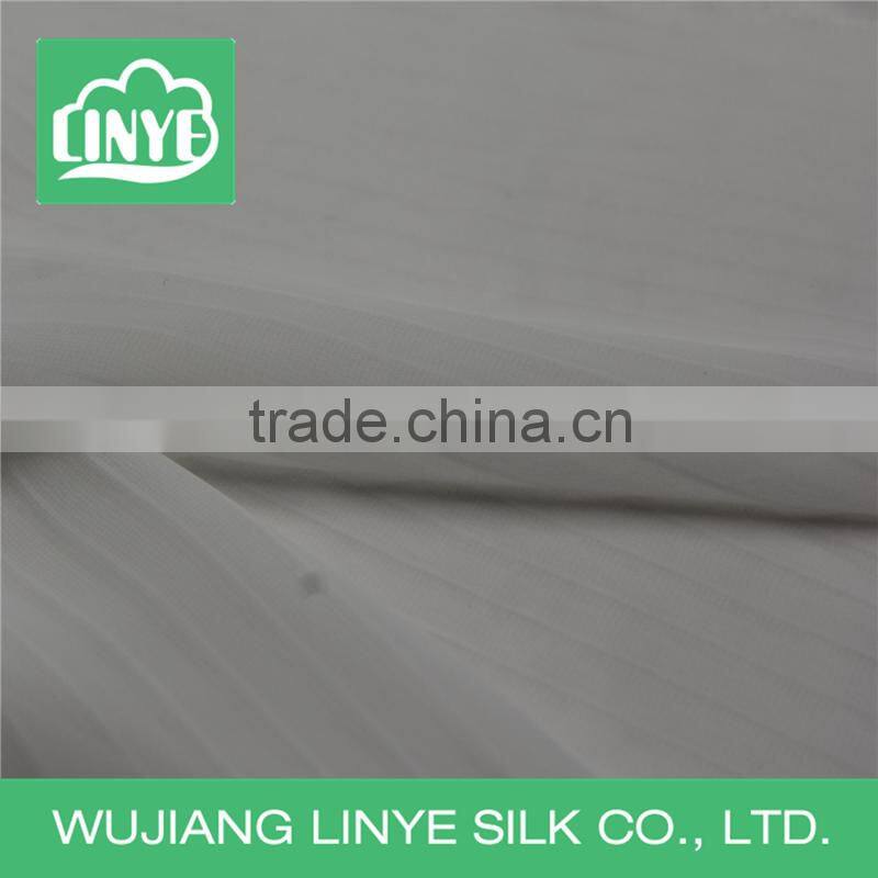 dress fabric high twist polyester lining fabric for dress