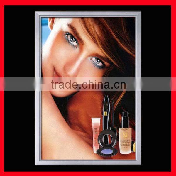 custom acrylic led edge lit sign photo picture frame