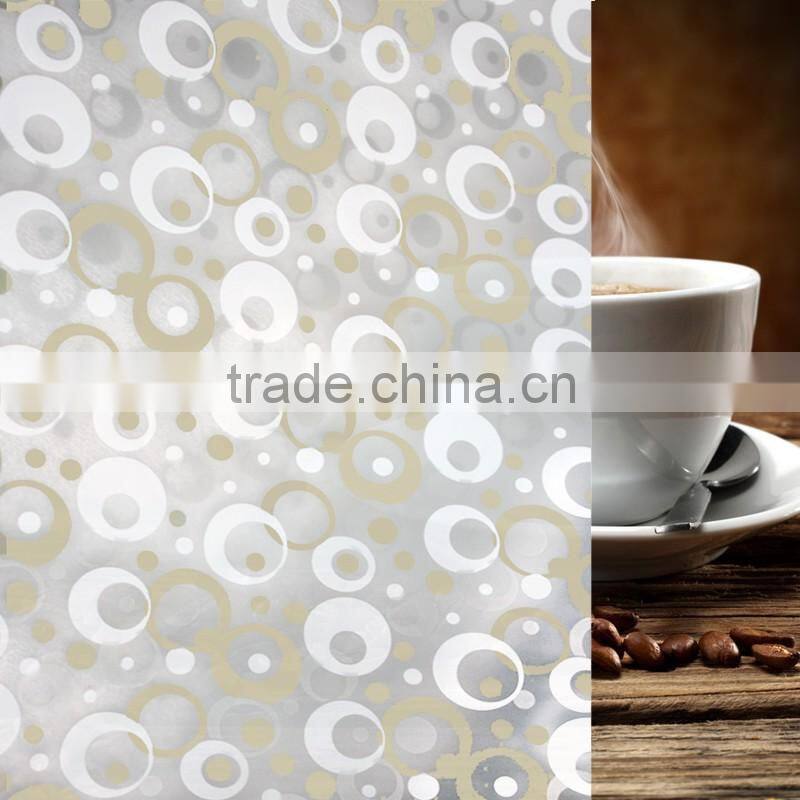 Decorative PVC Film Stained Windows Anti-UV