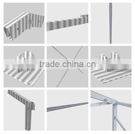 15m fire resistant clear roof exhibition tent