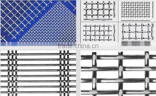 Galvanized crimped wire mesh factory