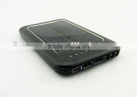 Portable universal solar power bank for mobile phone/iPhone/iPad