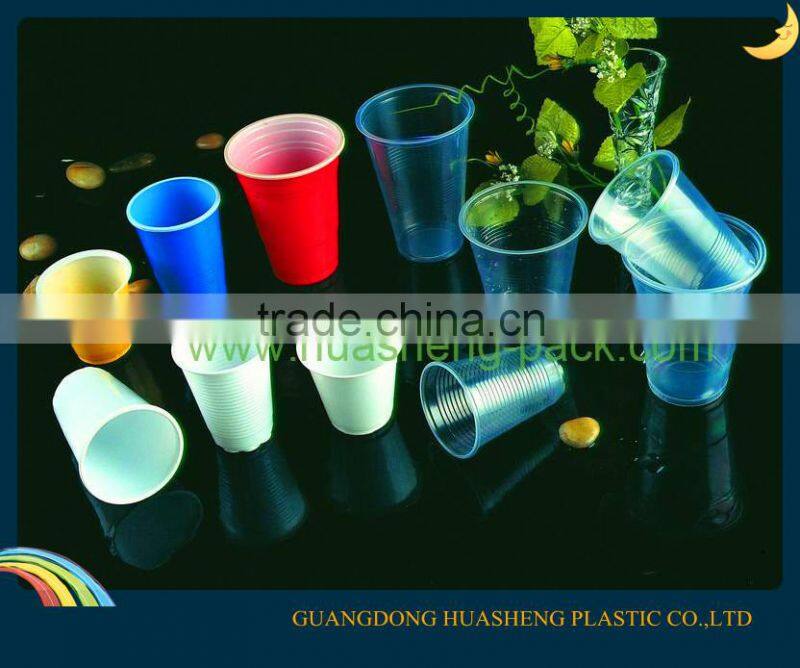 16oz custom printed pp cup with lid, pp disposable cup with lid