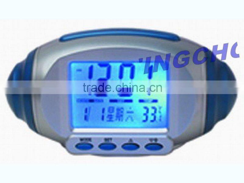 digital talking chime alarm clock with calendar