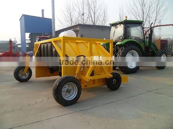 tractorTowable Compost Turner, Chicken Manure Turner, Windrow Turner