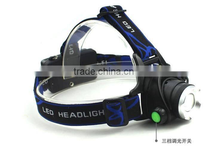Factory Price High Power Zoom Headlamp Aluminum LED headlamp