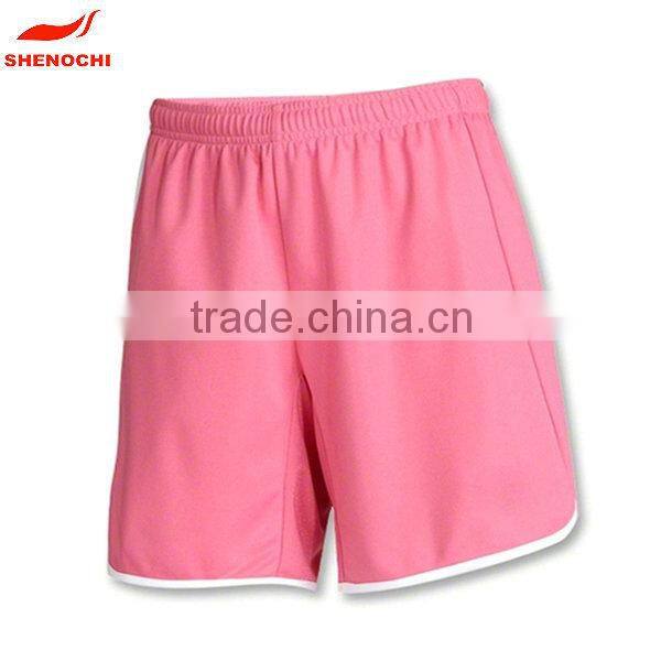Orange Sublimation Printing Wholesale Soccer Shorts OEM Service