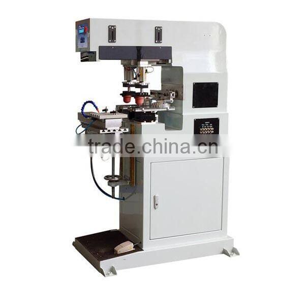 manual 2 color ink cup plastic cover printing machine