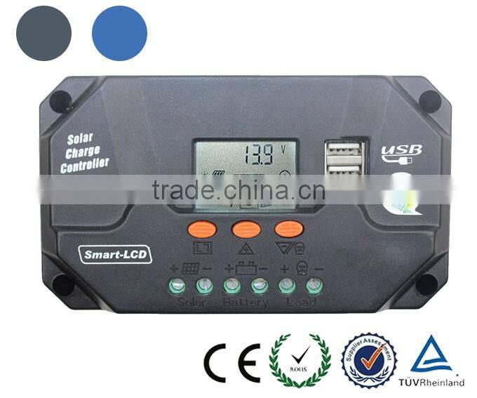 solar panel controller 12V 24V auto for charging battery most popuplar