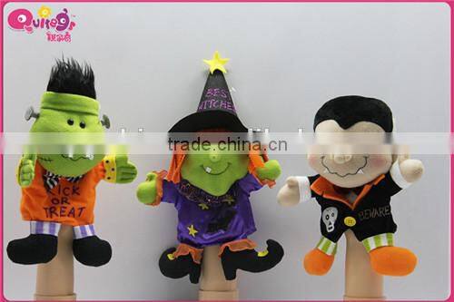 Halloween plush doll finger puppet