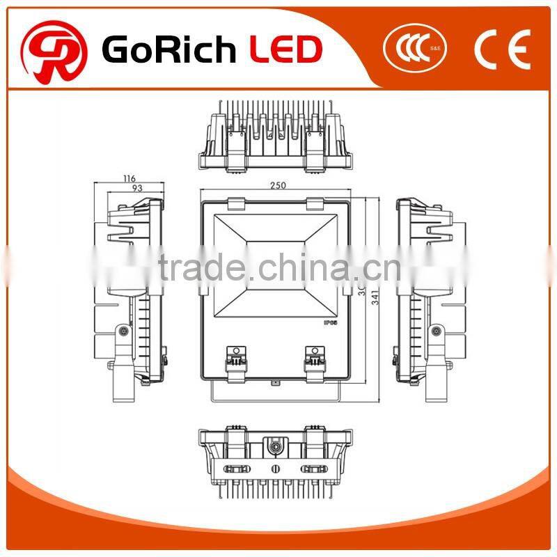 50w LED flood Light with fin radiator