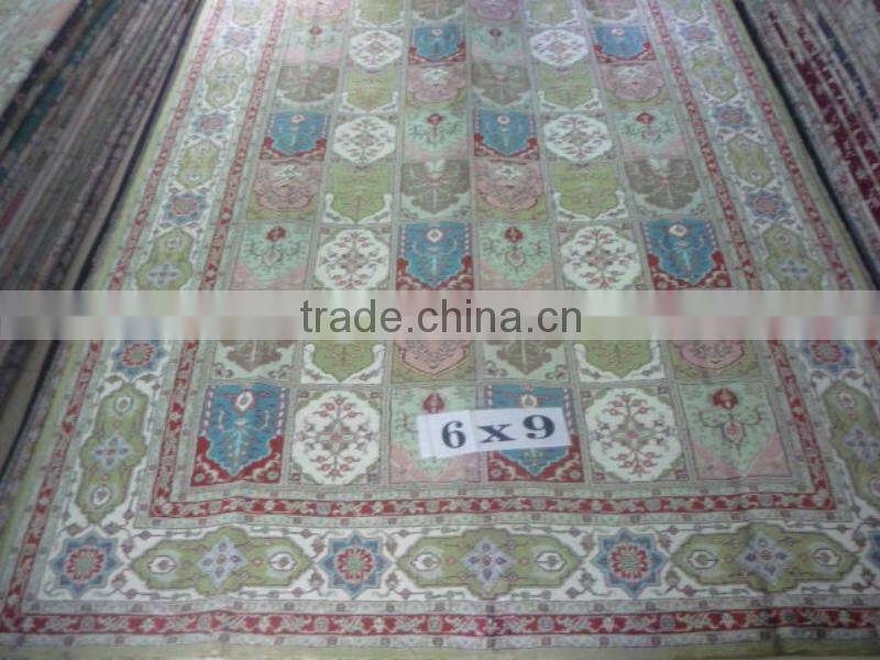 fourseason design low prices, factory prices colorful handmade silk carpet