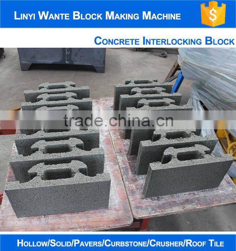 2015 Alibaba Block Making Machine Expert-- concrete interlocking paving block making machine price india