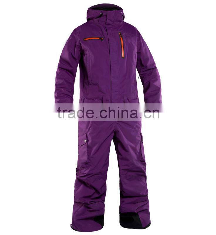 Winter one piece ski wear
