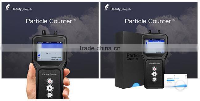 Indoor air quality monitor laser particle size analyzer for 0.3 and 2.5