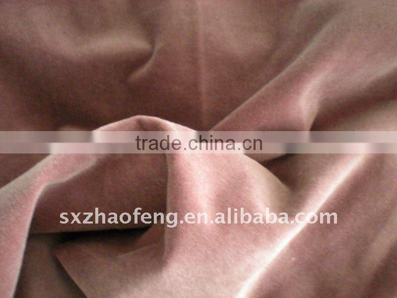 COTTON/RAYON VELVETEEN FABRIC FOR GARMENT