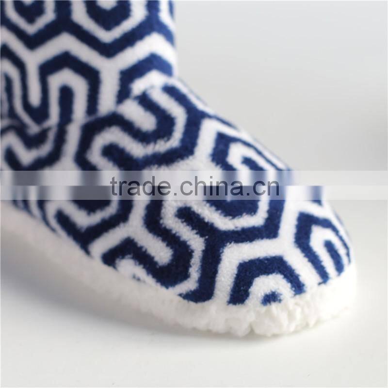 Ladies coral fleece indoor boot