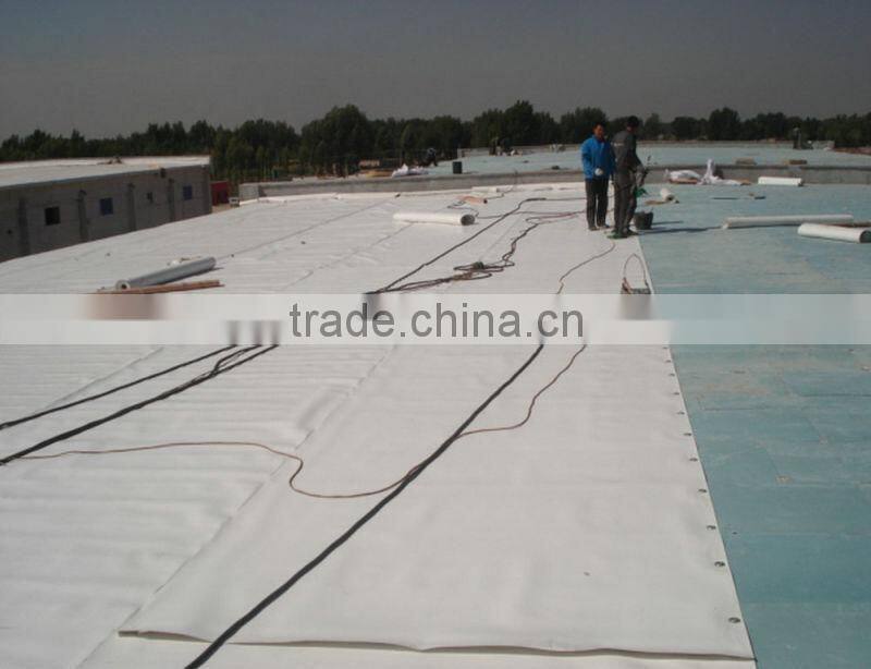 TPO roofing membrane for roof