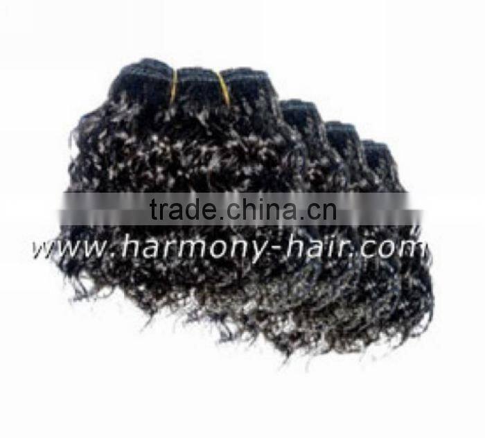 Quality black 100 human hair extensions with 20" #1 and #1B on stock